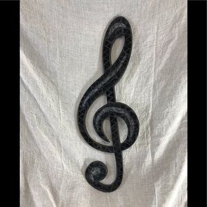 Music Treble Clef Wall Art Hanging